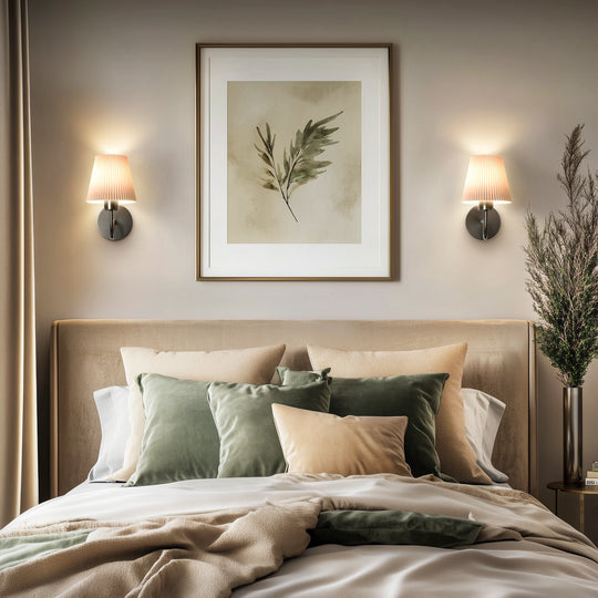 CURVED WIRELESS WALL SCONCE