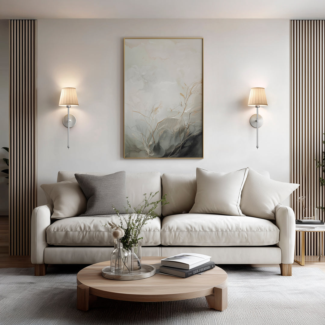 WIRELESS PLEATED WALL SCONCES (SET OF 2)