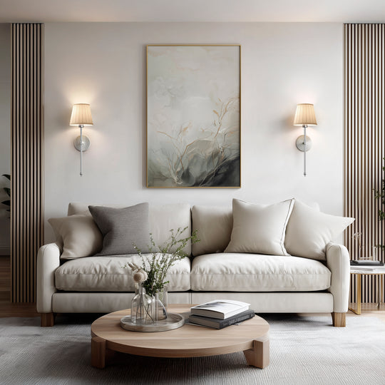 WIRELESS PLEATED WALL SCONCES (SET OF 2)