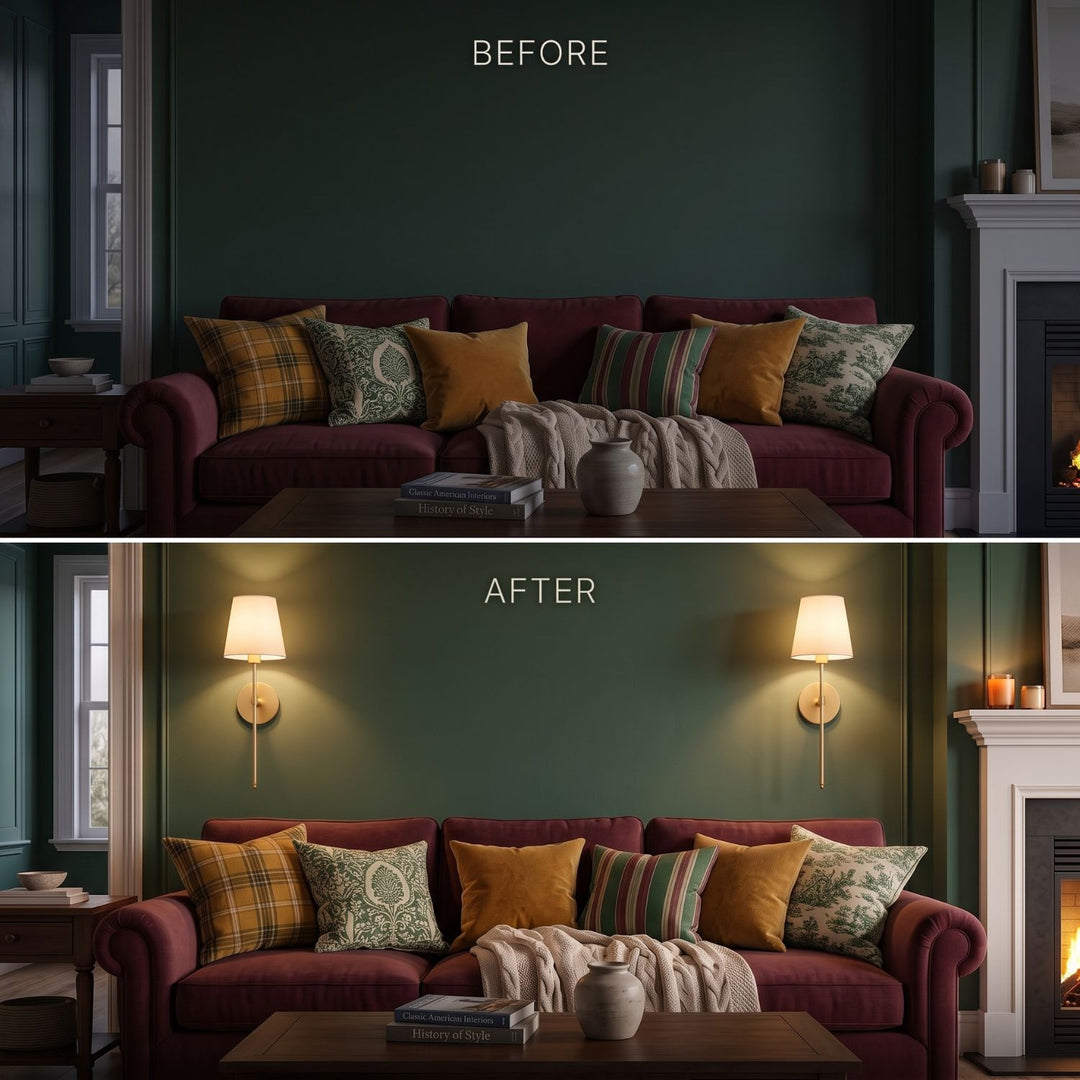 WIRELESS WALL SCONCES ( SET OF 2 )