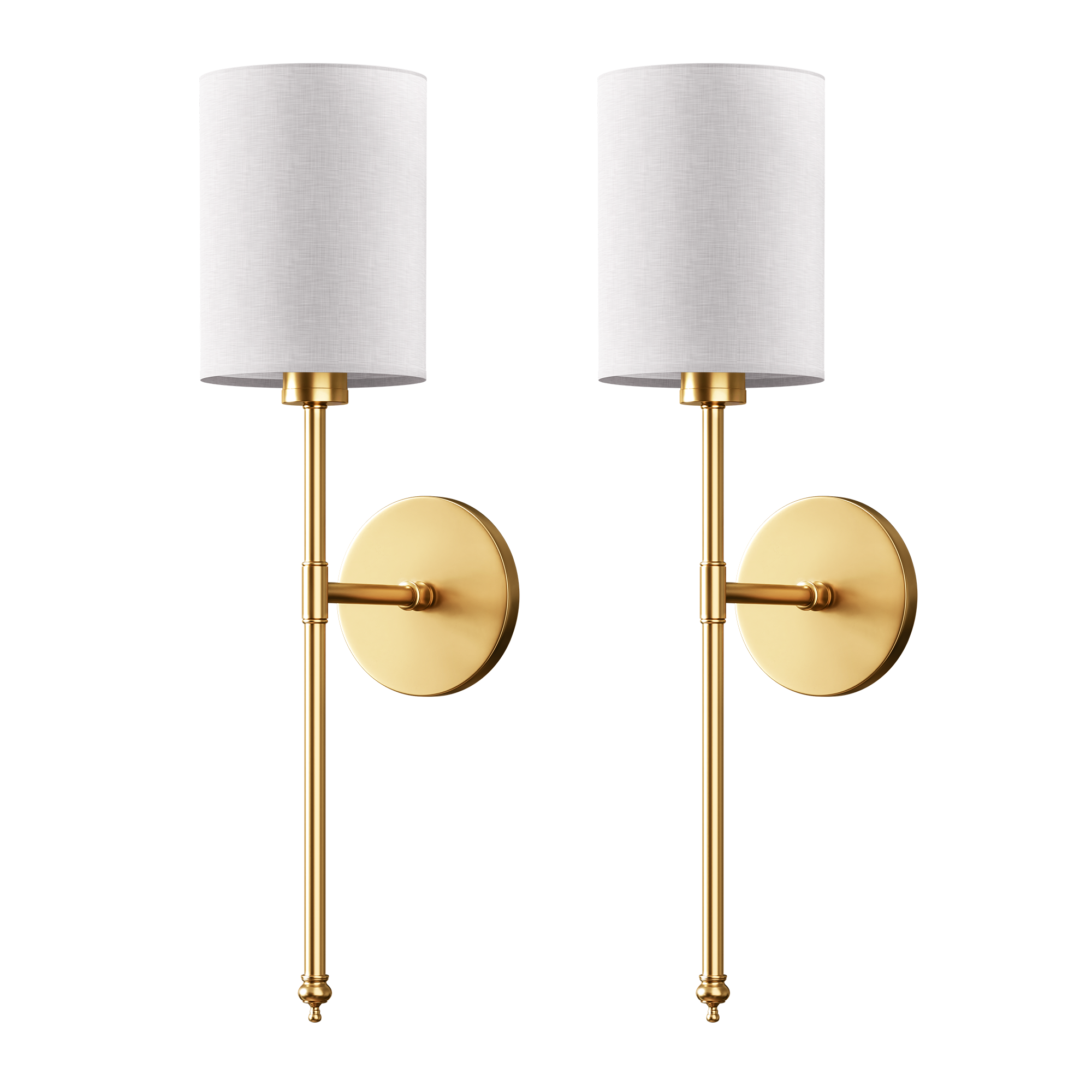 Pridola Wireless Cylindrical Wall Sconces — Set of 2 — image 1 of 1