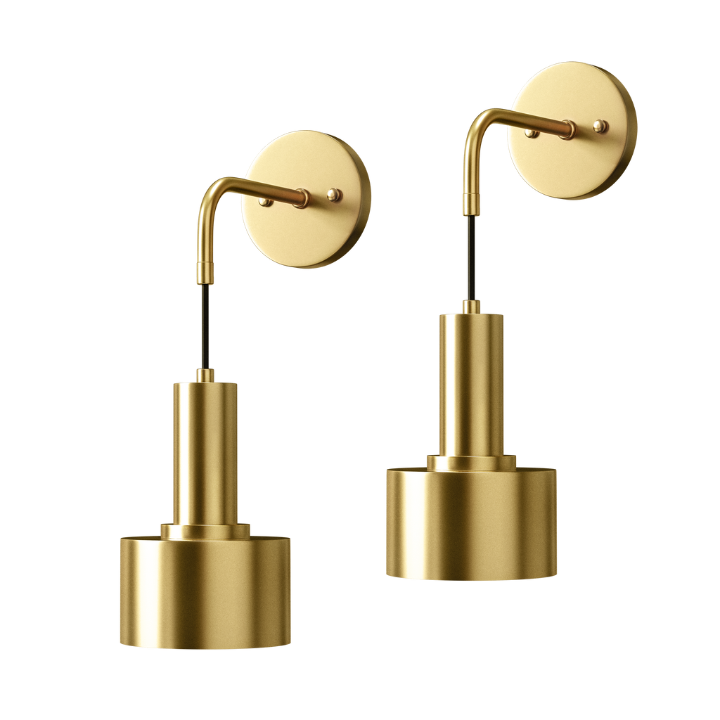 GLOWDROP WIRELESS WALL SCONCES (SET OF 2 + 2 BULBS FREE) – Pridola