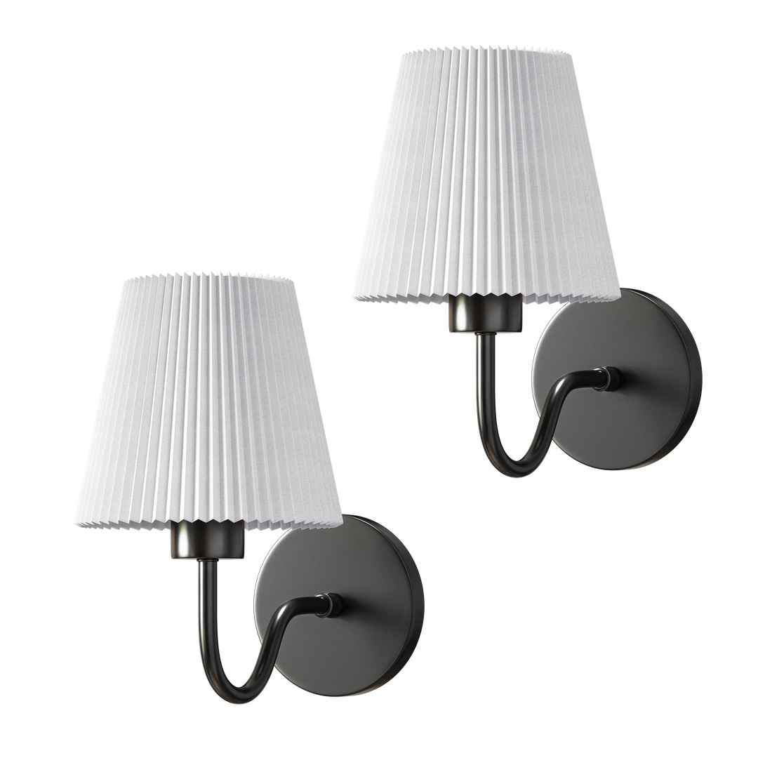 CURVED WIRELESS WALL SCONCE