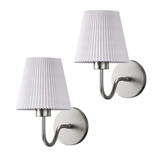 CURVED WIRELESS WALL SCONCE