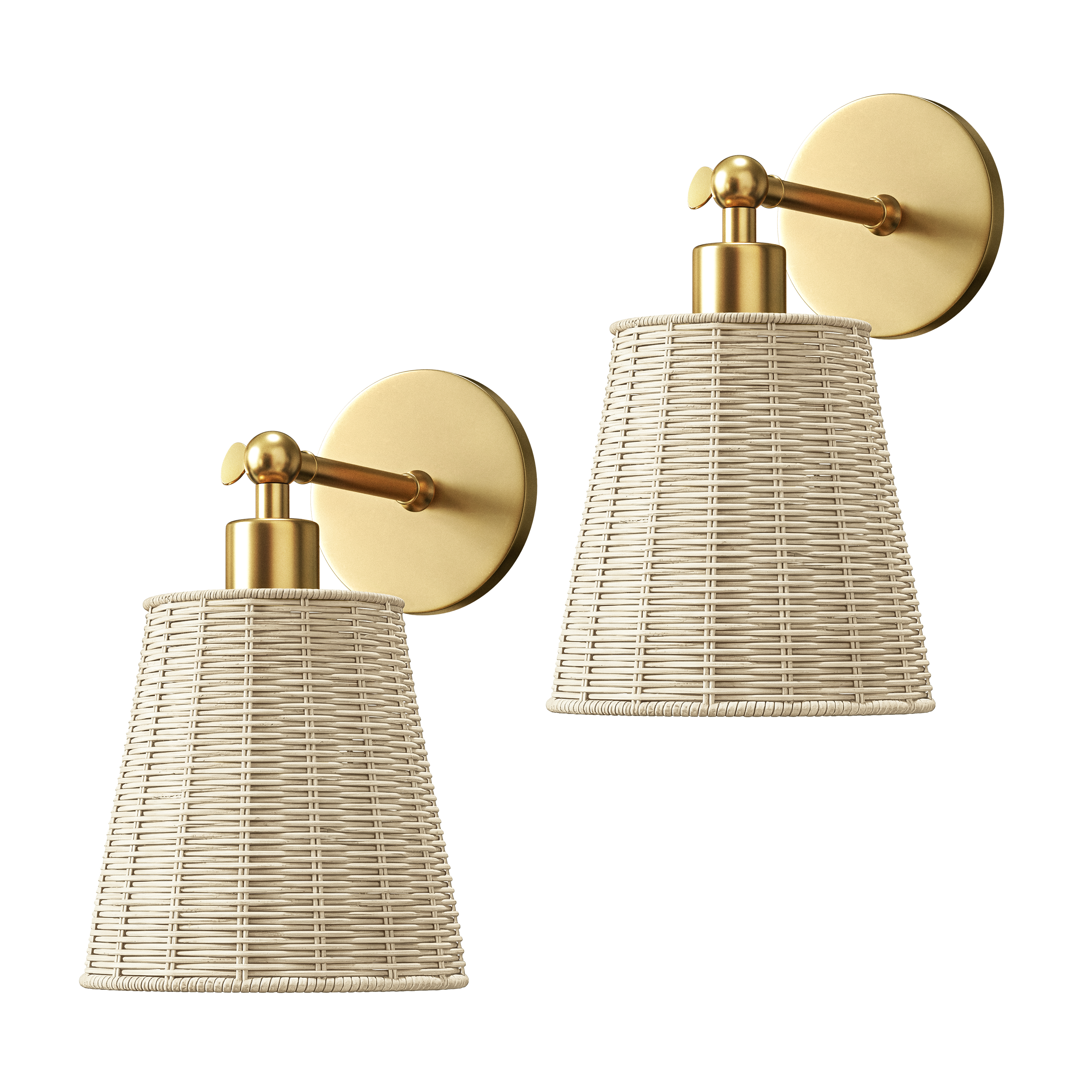 Pridola Natural Wireless Wall Sconce — image 1 of 1