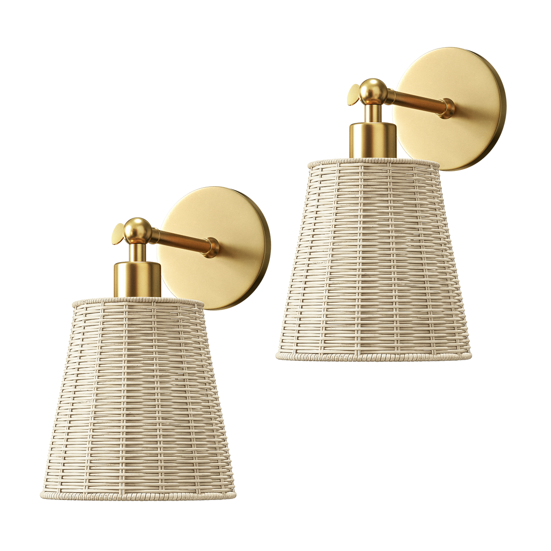 NATURAL WIRELESS WALL SCONCE Regular price $155.00 Sale price $99.99