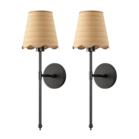 WIRELESS BOHO WALL SCONCES (SET OF 2)