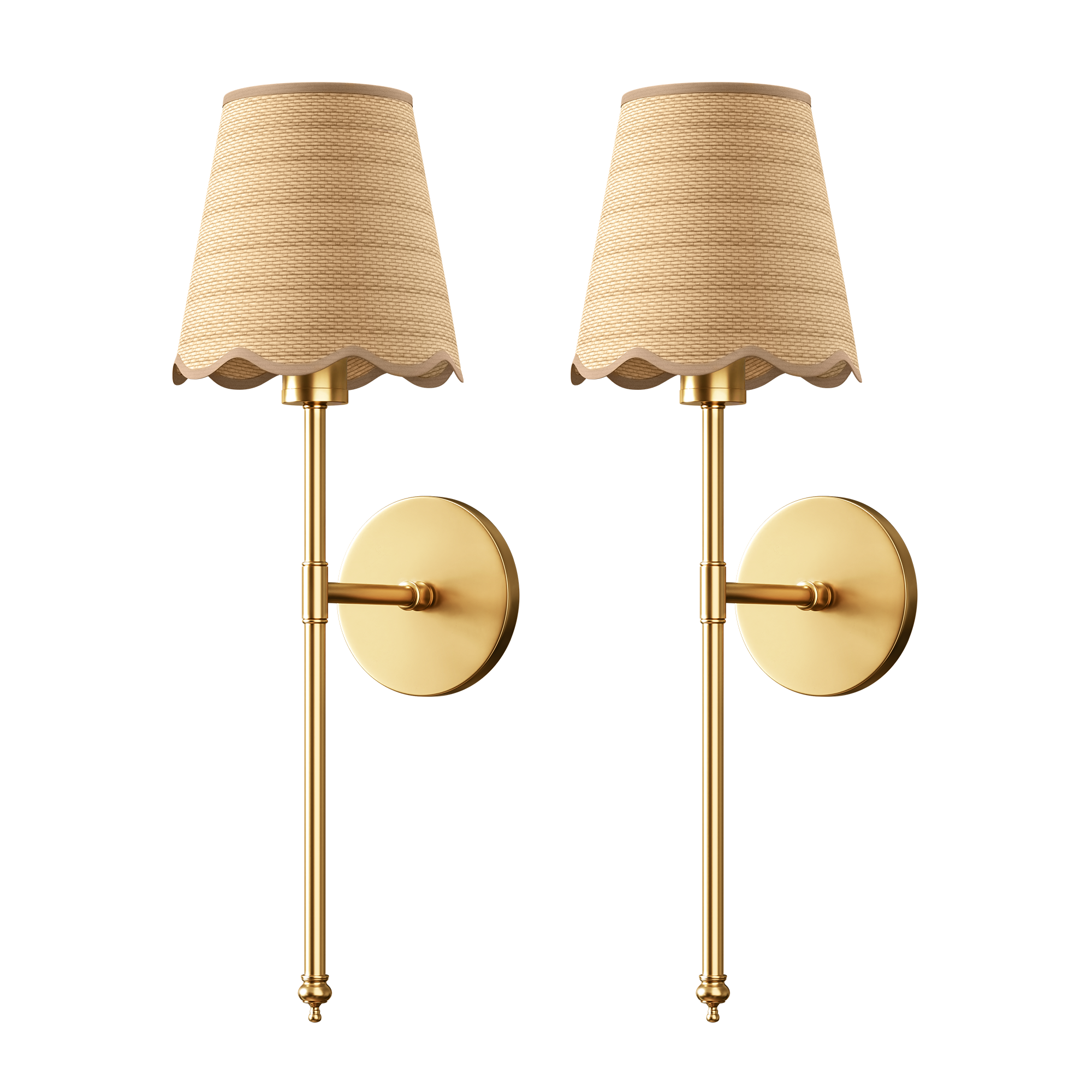 Pridola Wireless Boho Wall Sconces — Set of 2 — image 1 of 1