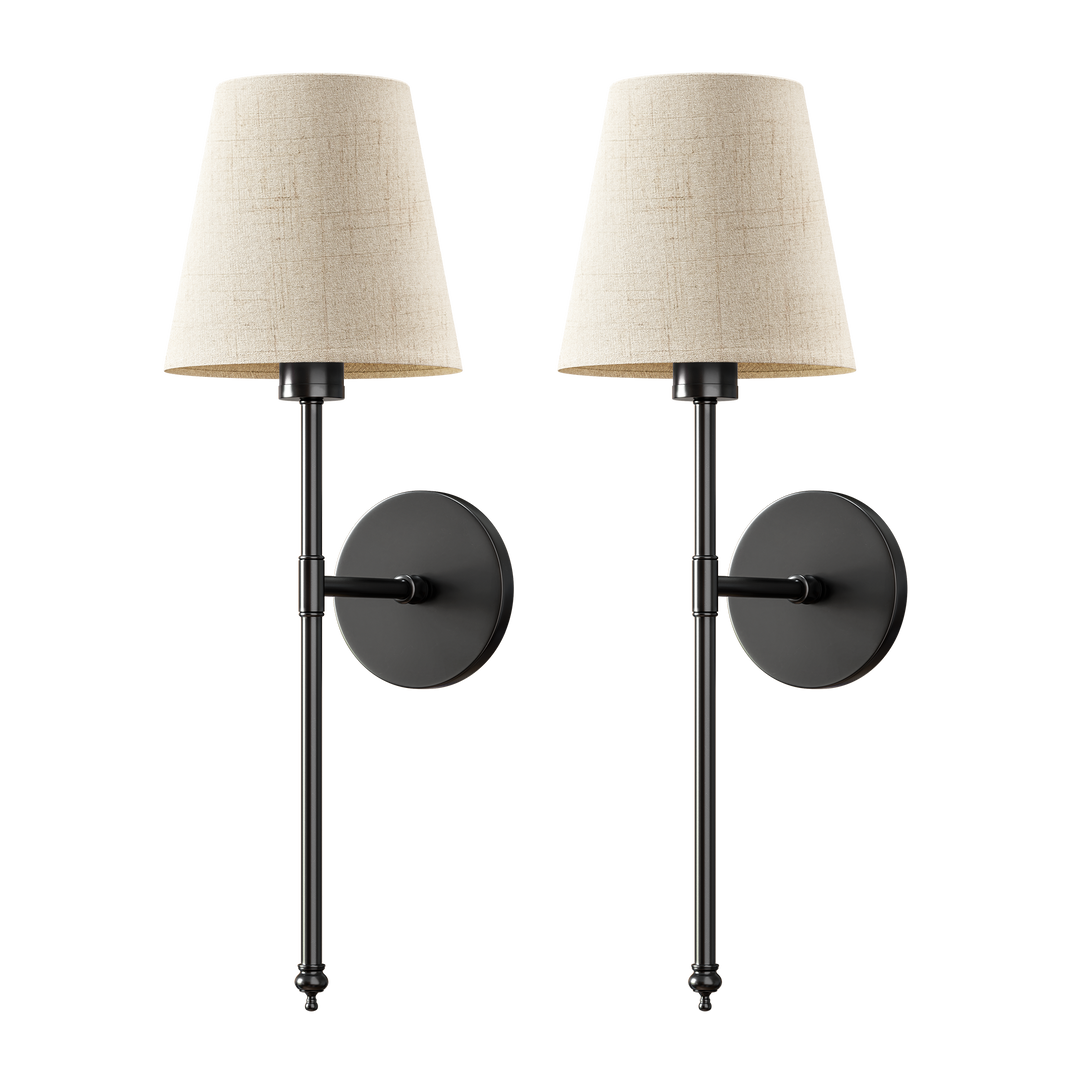 WIRELESS SAND WALL SCONCES (SET OF 2)