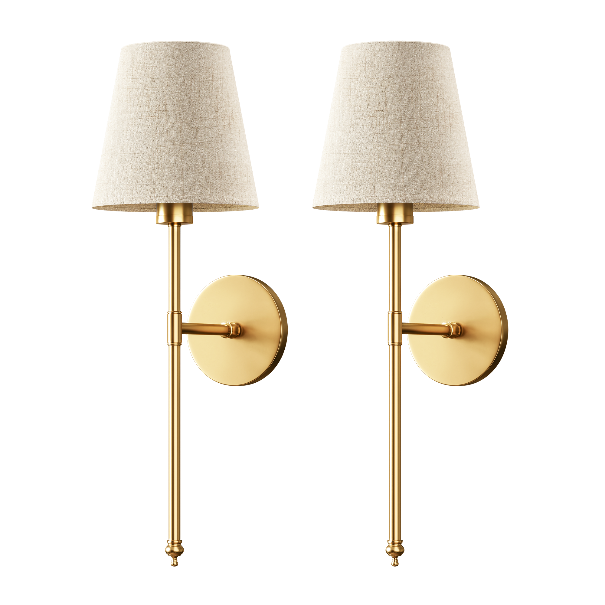 Pridola Wireless Sand Wall Sconces — Set of 2 — image 1 of 1